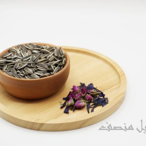 تخمه دور سفید خام