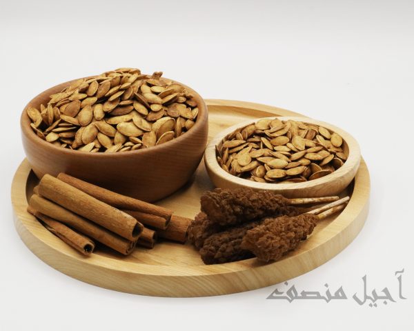 تخمه کدو دو آتشه