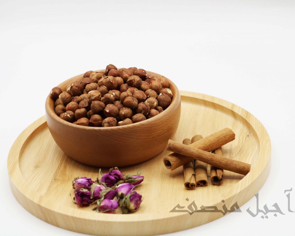 مغز فندق خام ایرانی